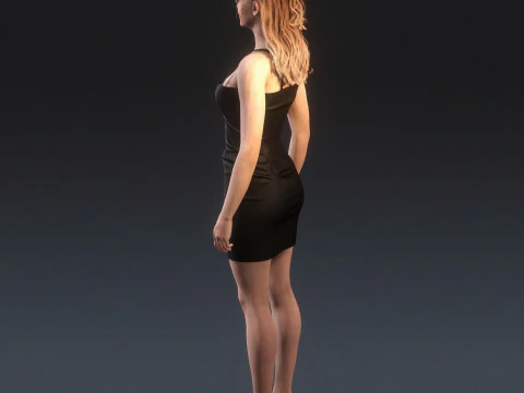 Magdalena Frackowiak Character 3D Model