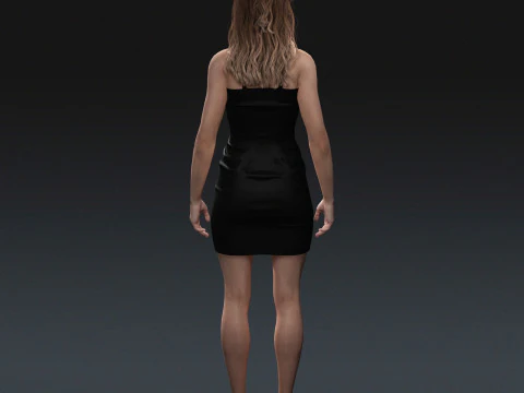 Magdalena Frackowiak Character 3D Model