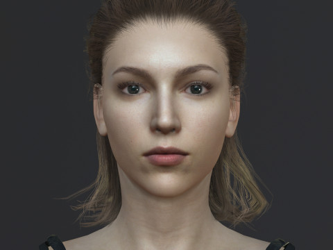 Ursula Corbero Karakteri 3D Model