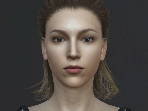 Ursula Corbero Character 3D Model