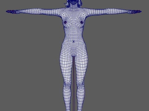 Itziar Ituno Character 3D Model