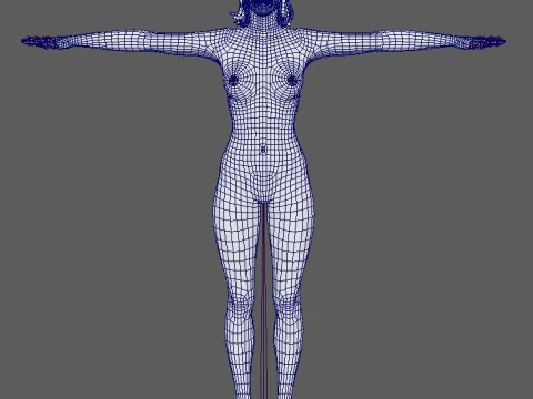 Itziar Ituno Character 3D Model