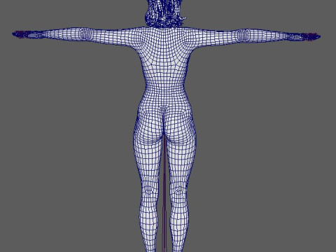 Itziar Ituno Character 3D Model