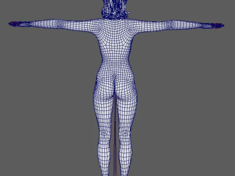 Itziar Ituno Character 3D Model