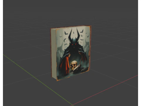 Книга Зла 3D Модель