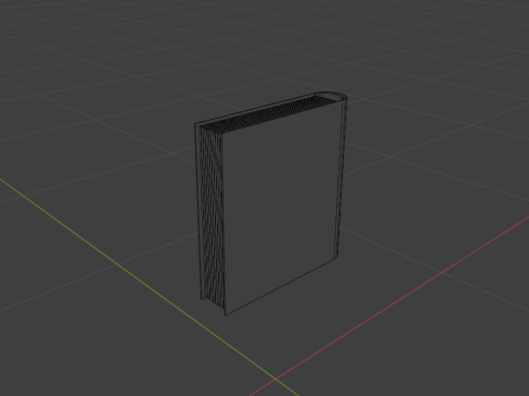 Book Evil Model 3D