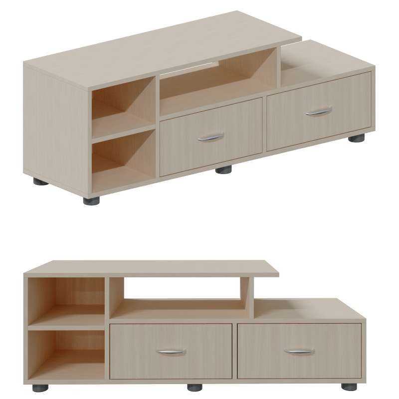 Cabinet is multifunctional 3D Model .c4d .max .obj .3ds .fbx .stl .blend