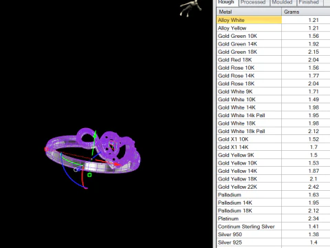Infinity Heart Ring 3D Print Model