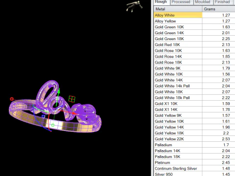 Love Word Ring 3D Print Model