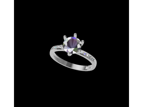 Eternal Shine Ring 3D 打印模型