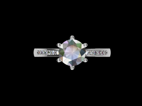 Eternal Shine Ring 3D 打印模型