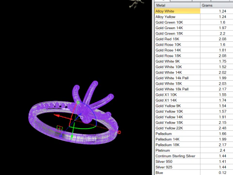 Eternal Shine Ring 3D Print Model