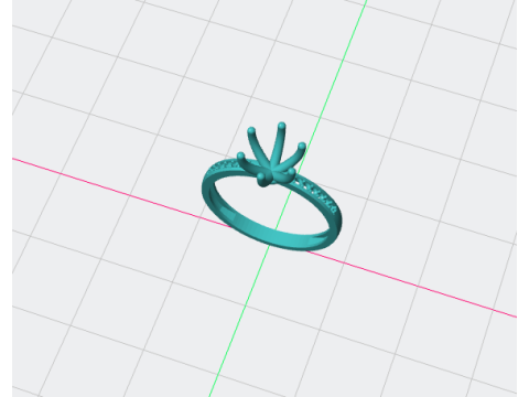 Eternal Shine Ring 3D 打印模型