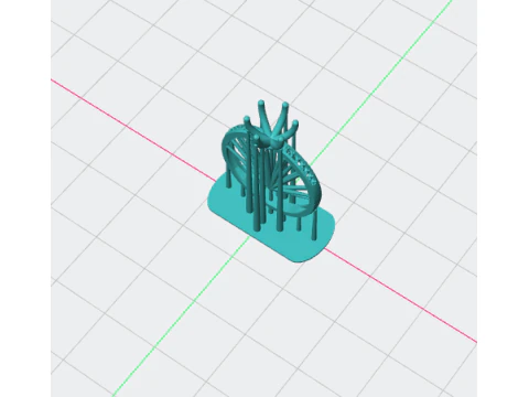 Eternal Shine Ring 3D Print Model