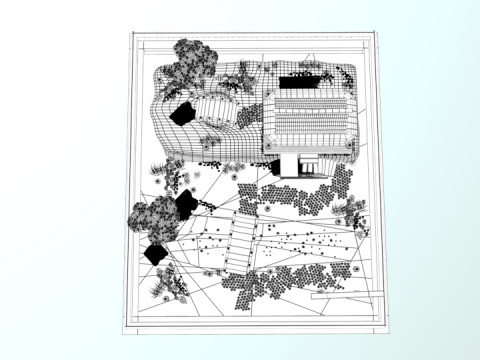 Japanes Garden 3D 模型