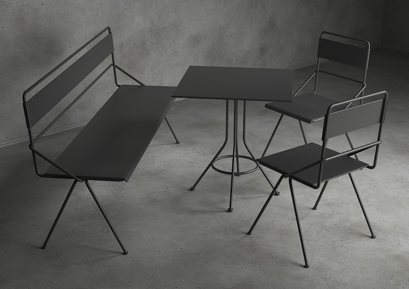 Outdoor set 1 Modelo 3D .c4d .max .obj .3ds .fbx .stl .blend