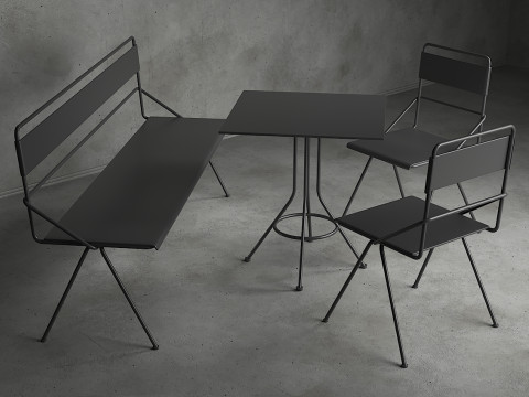 Outdoor set 1 3D Model