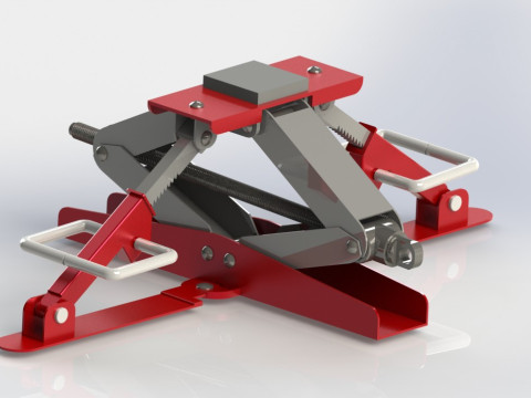 JECK SCREW 3D Model