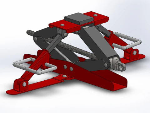 JECK SCREW 3D Model