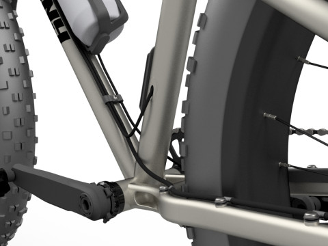 FAT BIKE MTB 3D 模型
