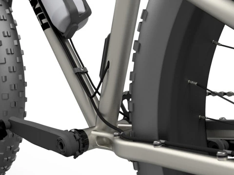 MTB FAT BIKE Modello 3D