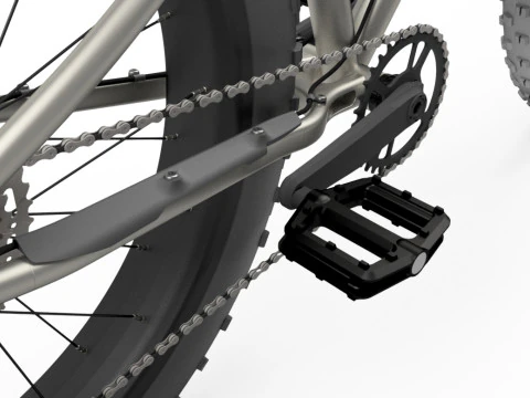 MTB FAT BIKE Modello 3D