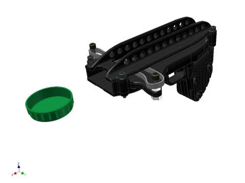 Strzelanka z butelki Model 3D