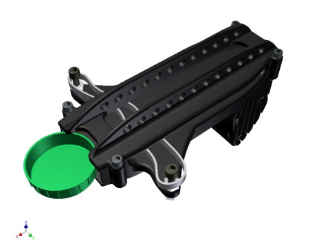 Bottle Top Shooter 3D Model