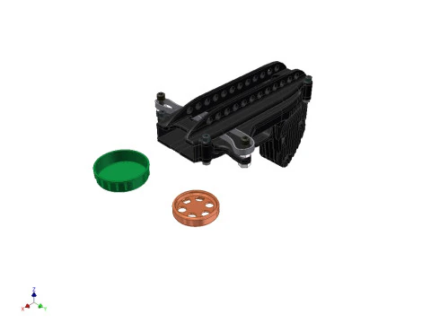 Bottle Top Shooter 3D Model