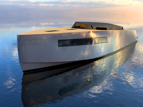 VanDutch 40 Yacht Modelo 3D