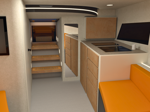 VanDutch 40 Yacht 3D 모델