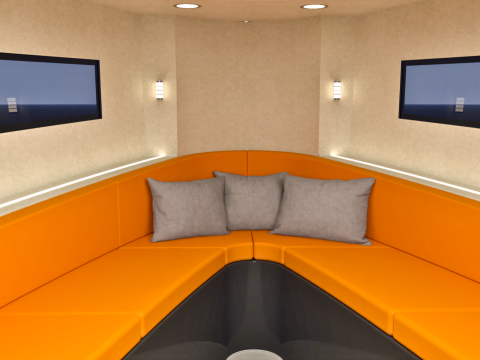 VanDutch 40 Yacht 3D 모델