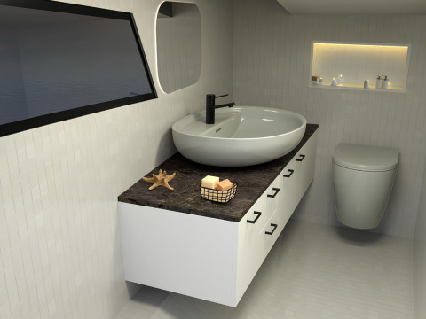 VanDutch 40 Yacht 3D 모델