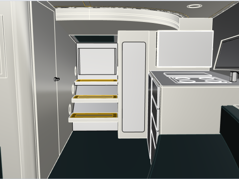 VanDutch 40 Yacht 3D 모델