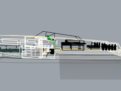 VanDutch 40 Yacht 3D 모델