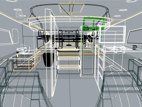 VanDutch 40 Yacht 3D 모델
