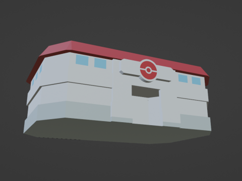 Pokemon Center 3D 모델