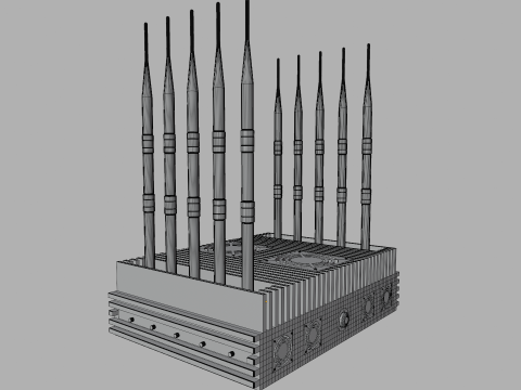 5G Antenna Station Model Model 3D