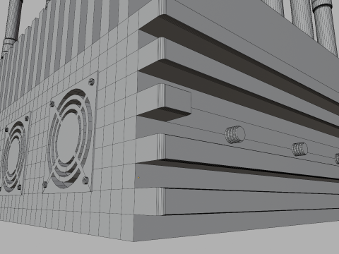 5G Antenna Station Model Model 3D