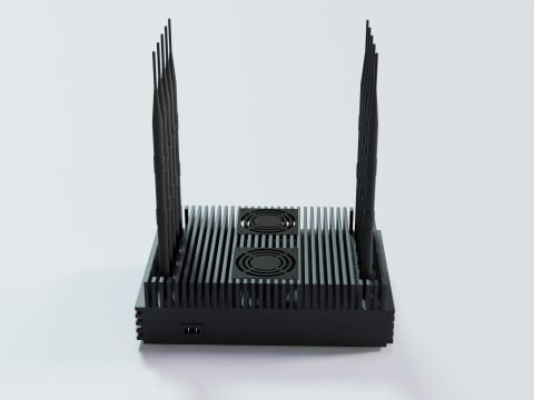 5G Antenna Station Model Model 3D