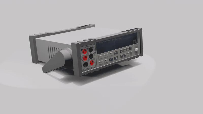Digital Multimeter 3D Model .c4d .max .obj .3ds .fbx .stl .blend