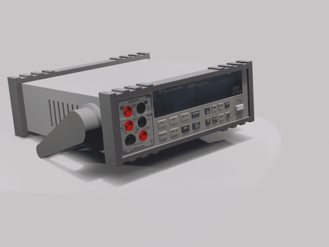Digital Multimeter 3D Model