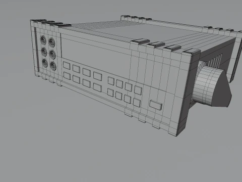 Digital Multimeter 3D Model