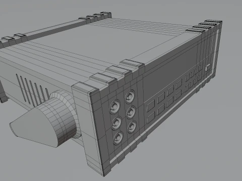 Digital Multimeter 3D Model