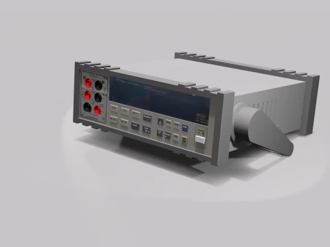 Digital Multimeter 3D Model