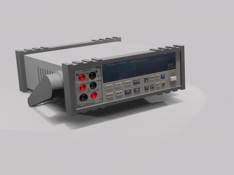 Digital Multimeter 3D Model