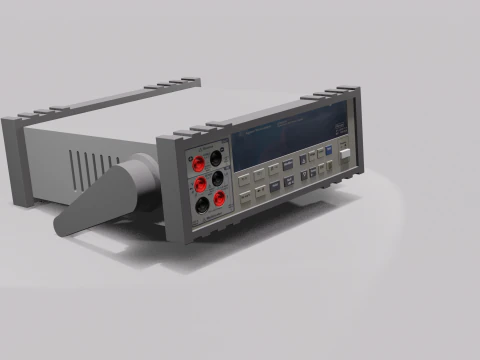 Digital Multimeter 3D Model