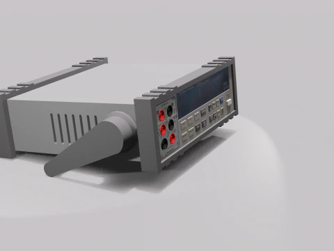 Digital Multimeter 3D Model