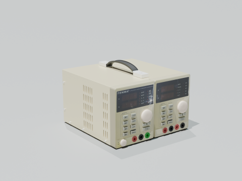 Laboratory power supply 3D Model