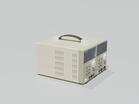 Laboratory power supply 3D Model